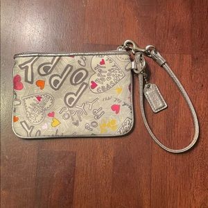 Coach Poppy Wristlet